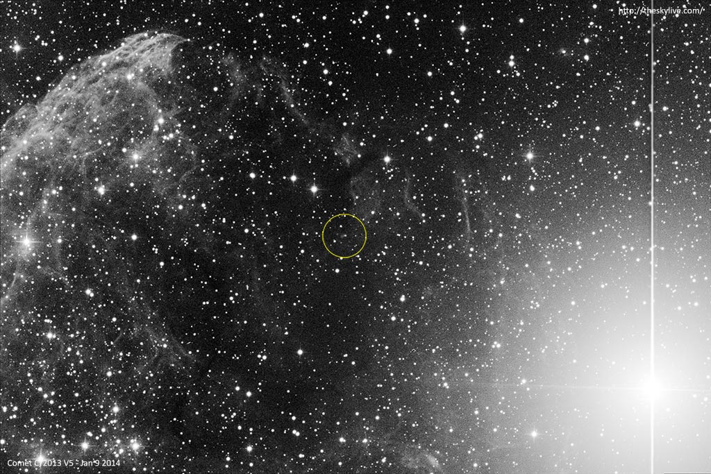 2014年1月9日穿越水母星雲IC443