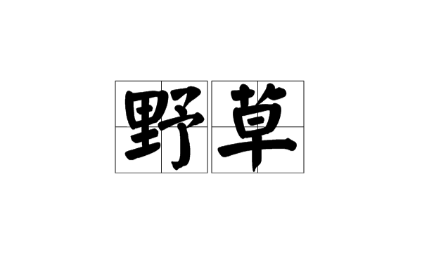 野草(漢語詞語)