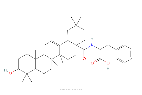 N-[(3beta)-3-羥基-28-氧代齊墩果-12-烯-28-基]-L-苯丙氨酸