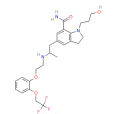 2,3-二氫-1-（3-羥丙基）-5-[(2R)-2-[2-[2-（2,2,2-三氟乙氧基）苯氧基]乙胺基]丙基]-1H-吲哚-7-甲醯胺