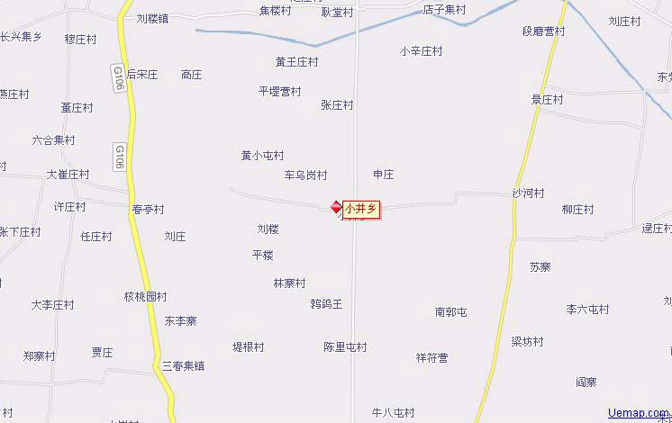 小井鄉地圖
