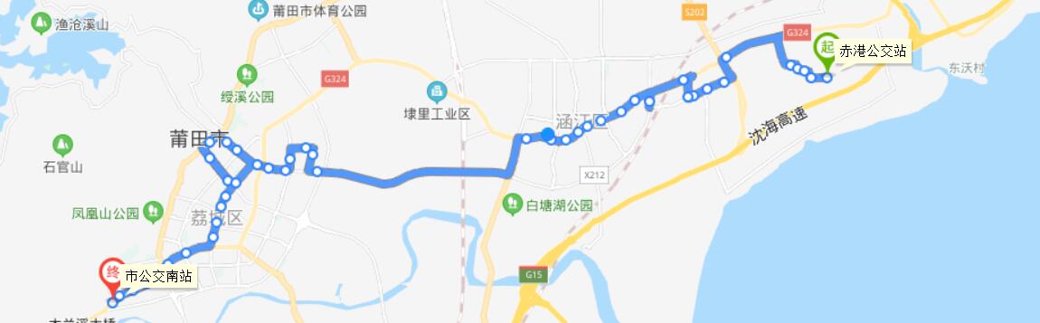 莆田公交218路