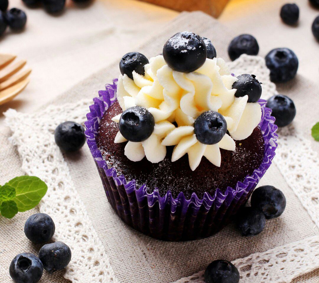 藍莓杯子蛋糕