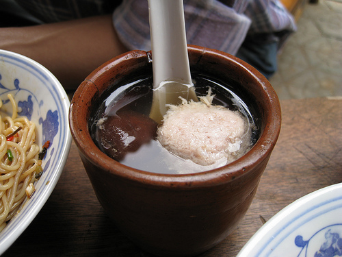 肉餅湯