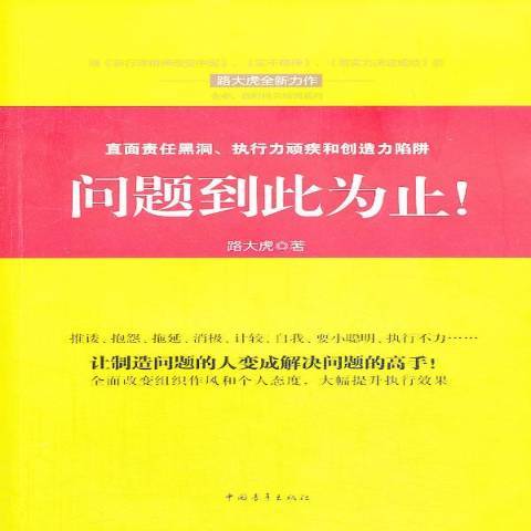 問題到此為止(2013年中國青年出版社出版的圖書)