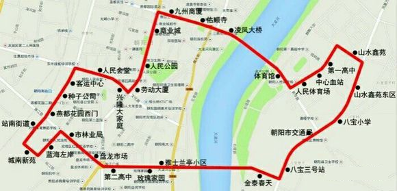 19路運營路線圖