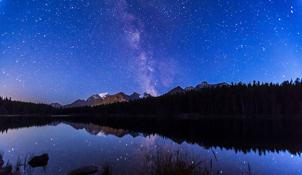 星空下的赫伯特湖