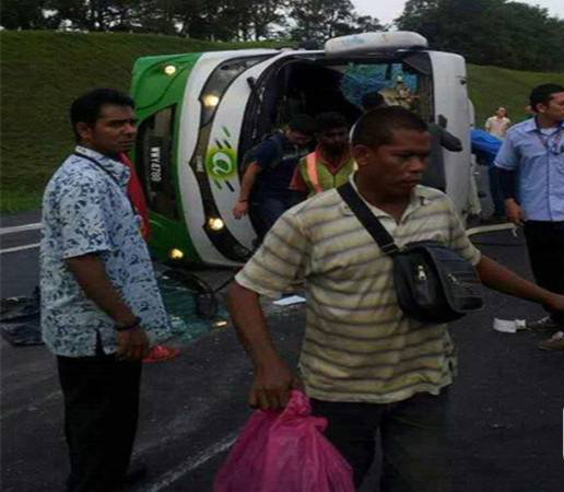 10·7馬來西亞巴士車禍事故