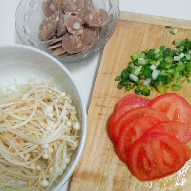 金針菇牛肉丸湯