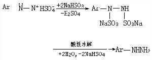 亞硫酸氫鈉還原芳肼