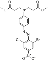 N-[4-[（2-溴-6-氯-4-硝基苯基）偶氮]苯基]-N-（3-甲氧基-3-氧代丙基）-&beta