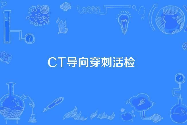 CT導向穿刺活檢