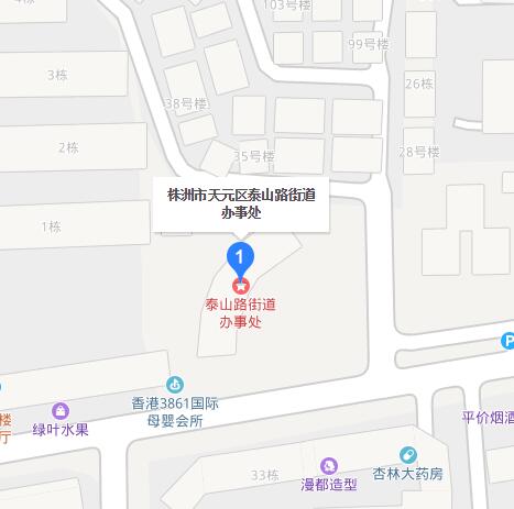 泰山路街道辦事處(株洲市泰山路街道辦事處)