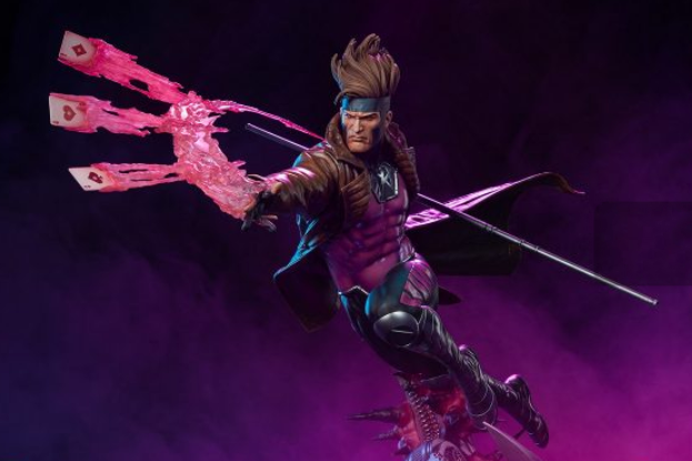 Sideshow 漫威漫畫《X戰警》GAMBIT 牌王 21寸雕像