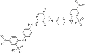 2,2\x27-[（2,4-二羥基-1,3-亞苯基）雙（偶氮-4,1-亞苯亞氨基）]雙（5-硝基-苯磺酸）