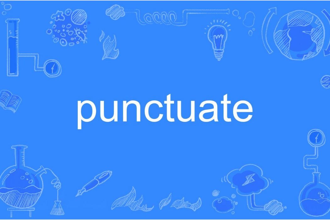 punctuate