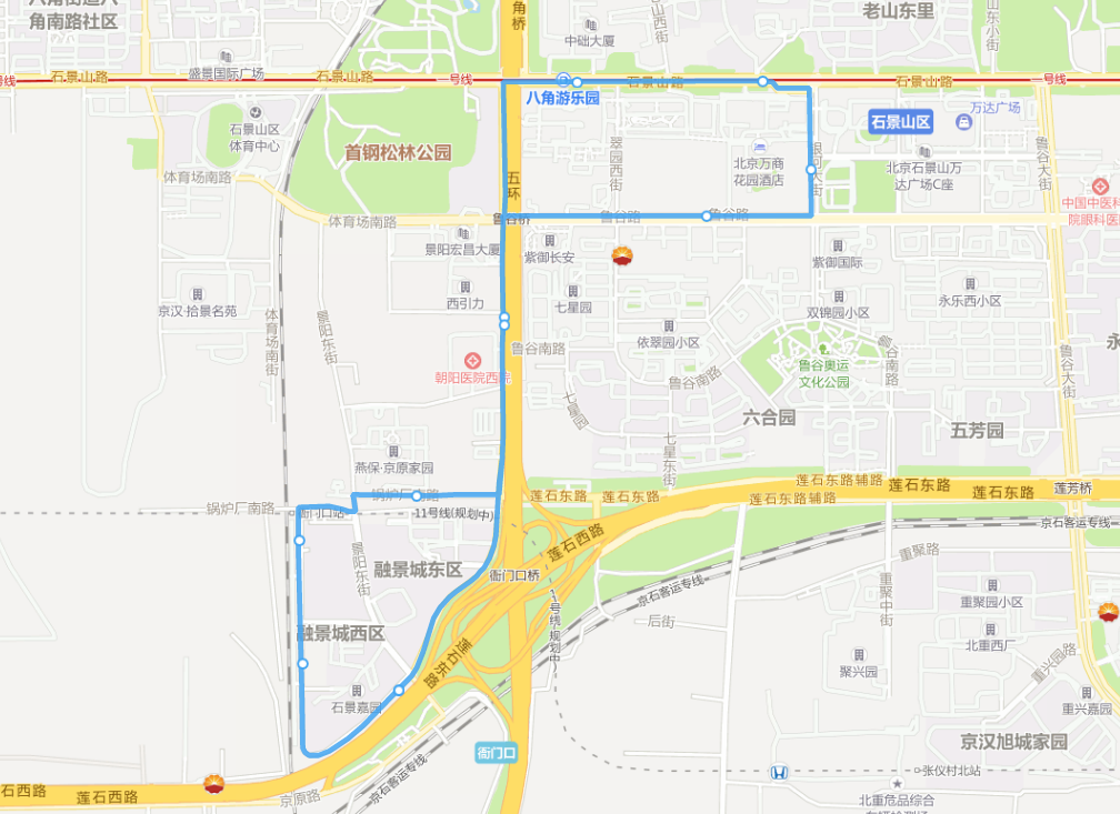 北京公交專86路