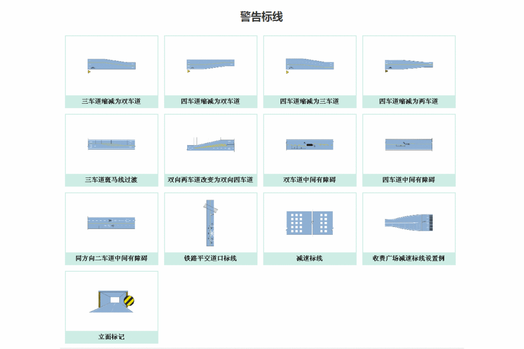 警告標線