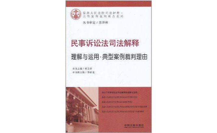 民事訴訟法司法解釋理解與運用·典型案例裁判觀點系列