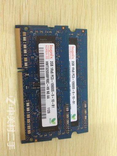 現代2GB DDR3 1066（筆記本）