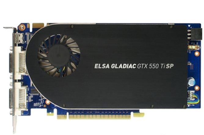 艾爾莎GLADIAC GTX550Ti SP