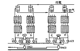 可逆換熱器工藝流程圖