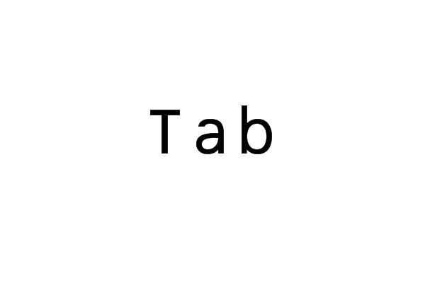 Tab(工作表選項卡)