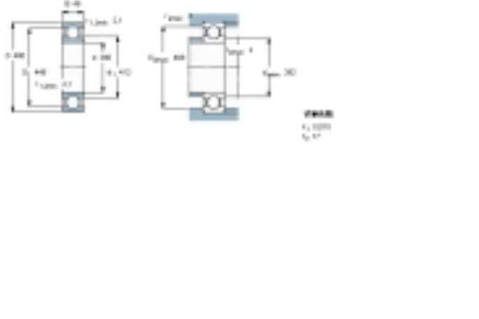 SKF 61876MA軸承