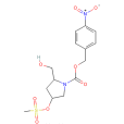(2S,4R)-2-羥甲基-4-甲磺醯氧基-1-吡咯烷羧酸（4-硝基苯基）甲基酯
