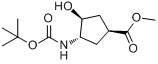 (1S,2S,4S)-N-1-氨基-2-羥基環戊烷-4-羧酸甲酯