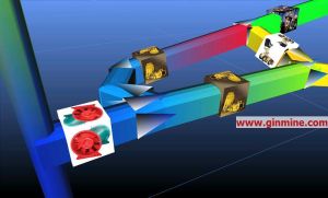 礦井三維通風動態仿真模擬系統