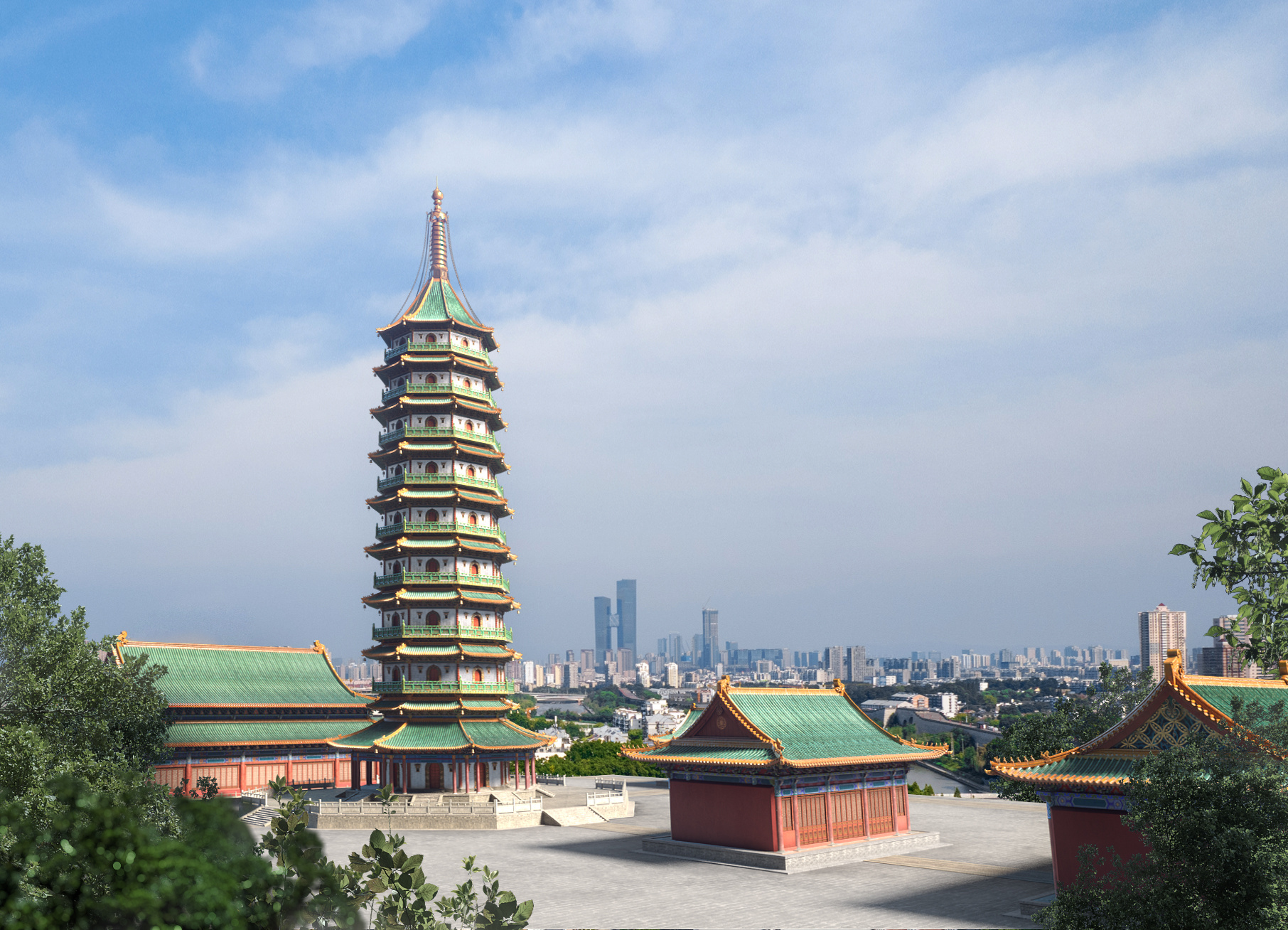 大報恩寺琉璃寶塔(大報恩寺琉璃塔)