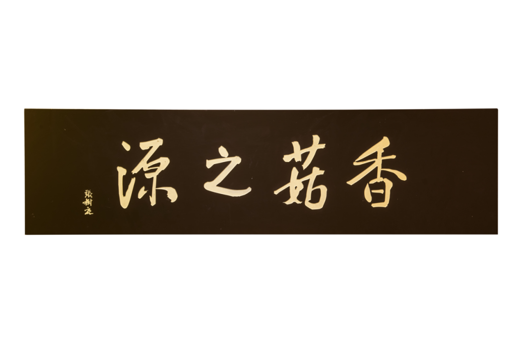 香菇之源題字