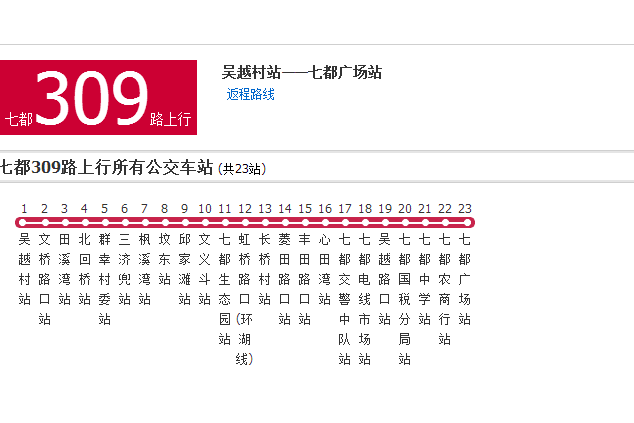 蘇州公交七都309路