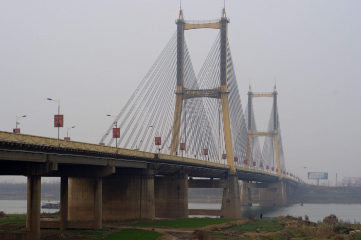 淮河特大橋(中國境內連線宿州至蚌埠的橋樑)