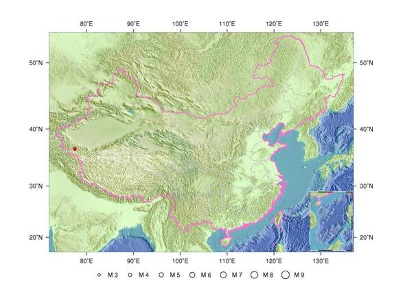 7·9新疆喀什地震