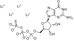 鳥苷5-O-（3-硫代三磷酸）四鋰鹽
