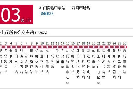 珠海公交303路