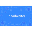 headwaiter