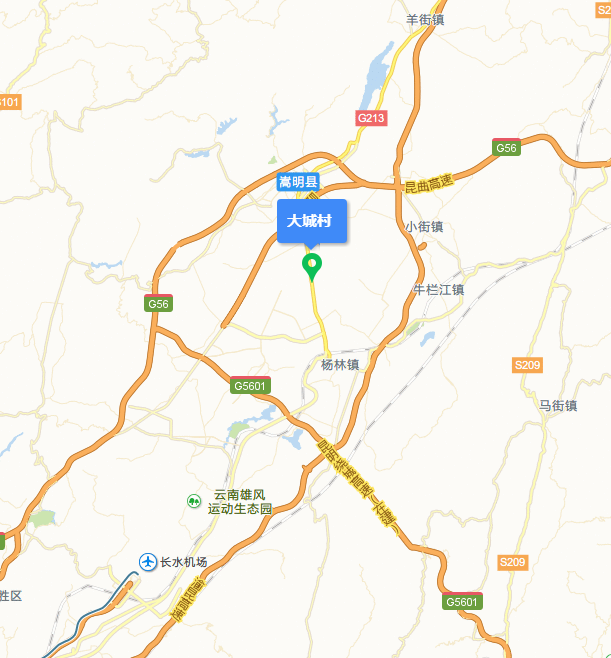 大城村(雲南省保山市昌寧縣灣甸鄉大城村)