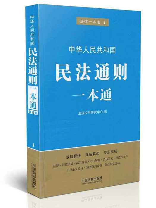 民法通則一本通(民法一本通)