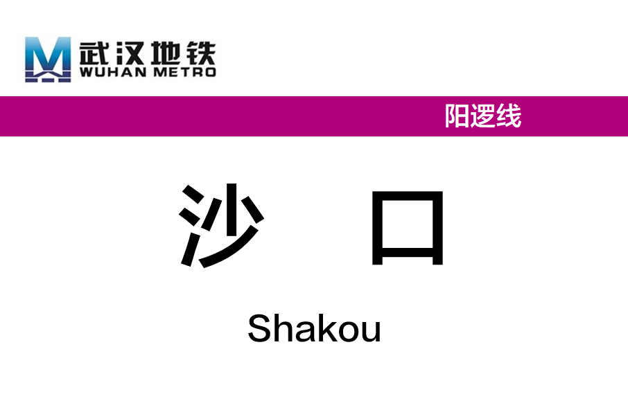 沙口站(中國湖北省武漢市境內捷運車站)