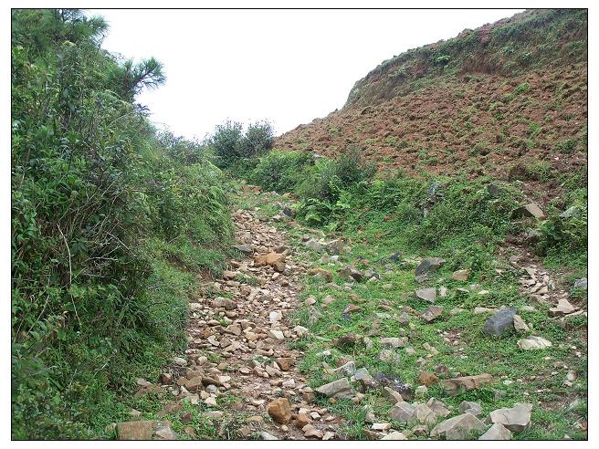 馬槽窪自然村村內山路