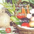 How to Grow Organic Vegetables in Containers(Logan, Eileen著圖書)