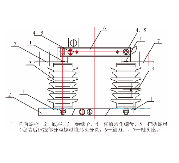 戶外防盜隔離開關