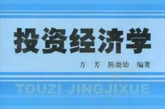 高等院校精品課系列教材·投資經濟學