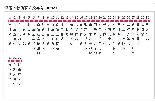 湛江公交42路