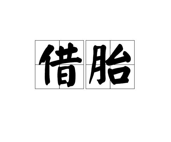 借胎(漢語詞語)