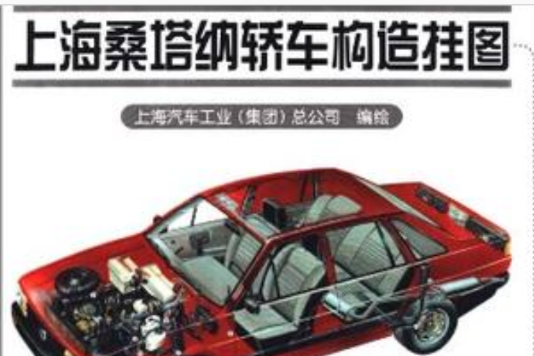 上海桑塔納轎車構造掛圖