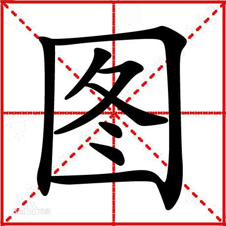 “圖”字